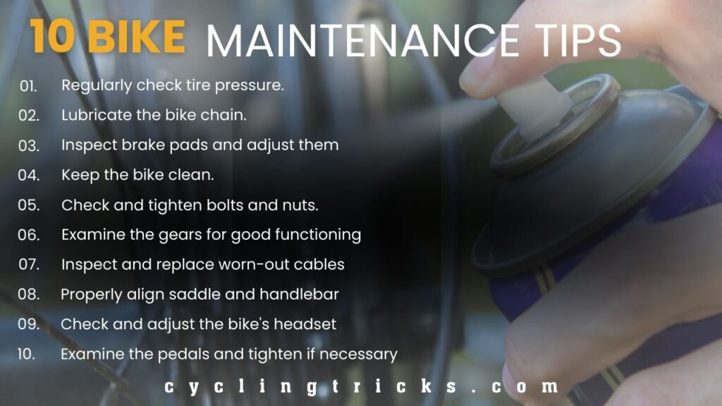 Bike Maintenance Tips