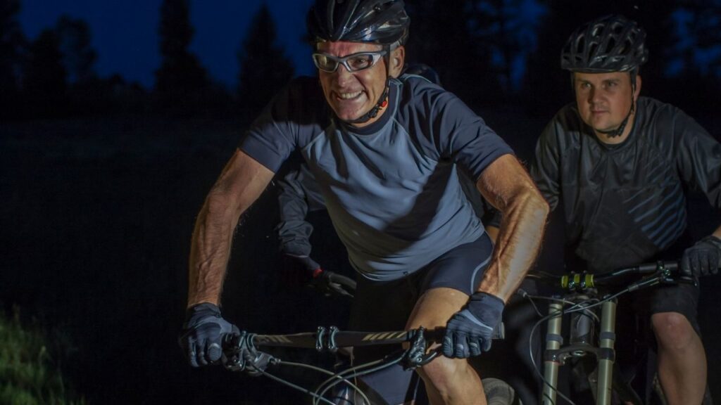 cycling in night