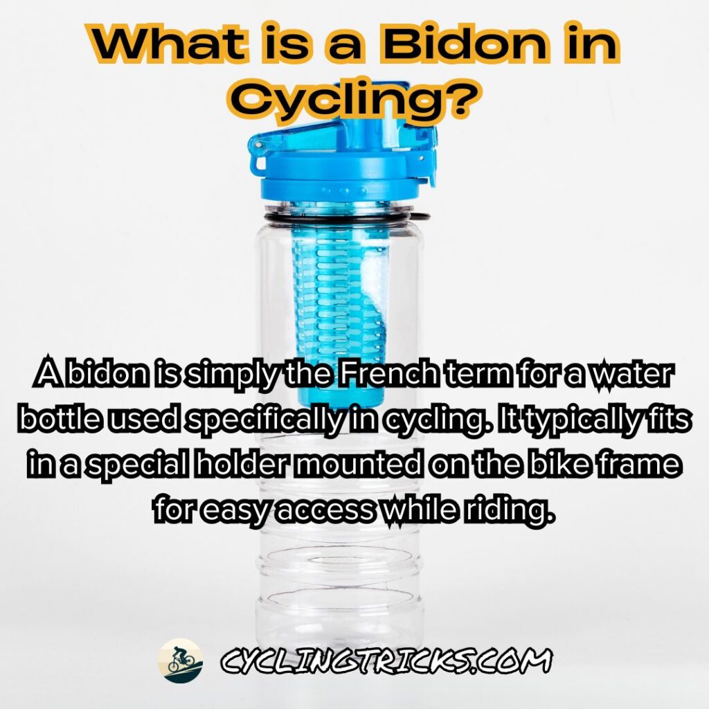 What is a Bidon in Cycling