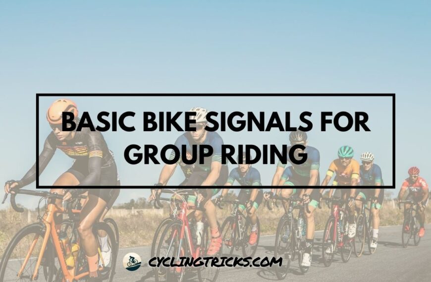 Basic Bike Signals for Group Riding