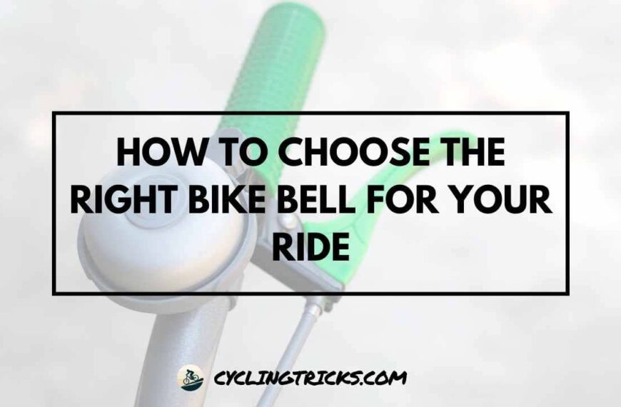 How to Choose the Right Bike Bell for Your Ride